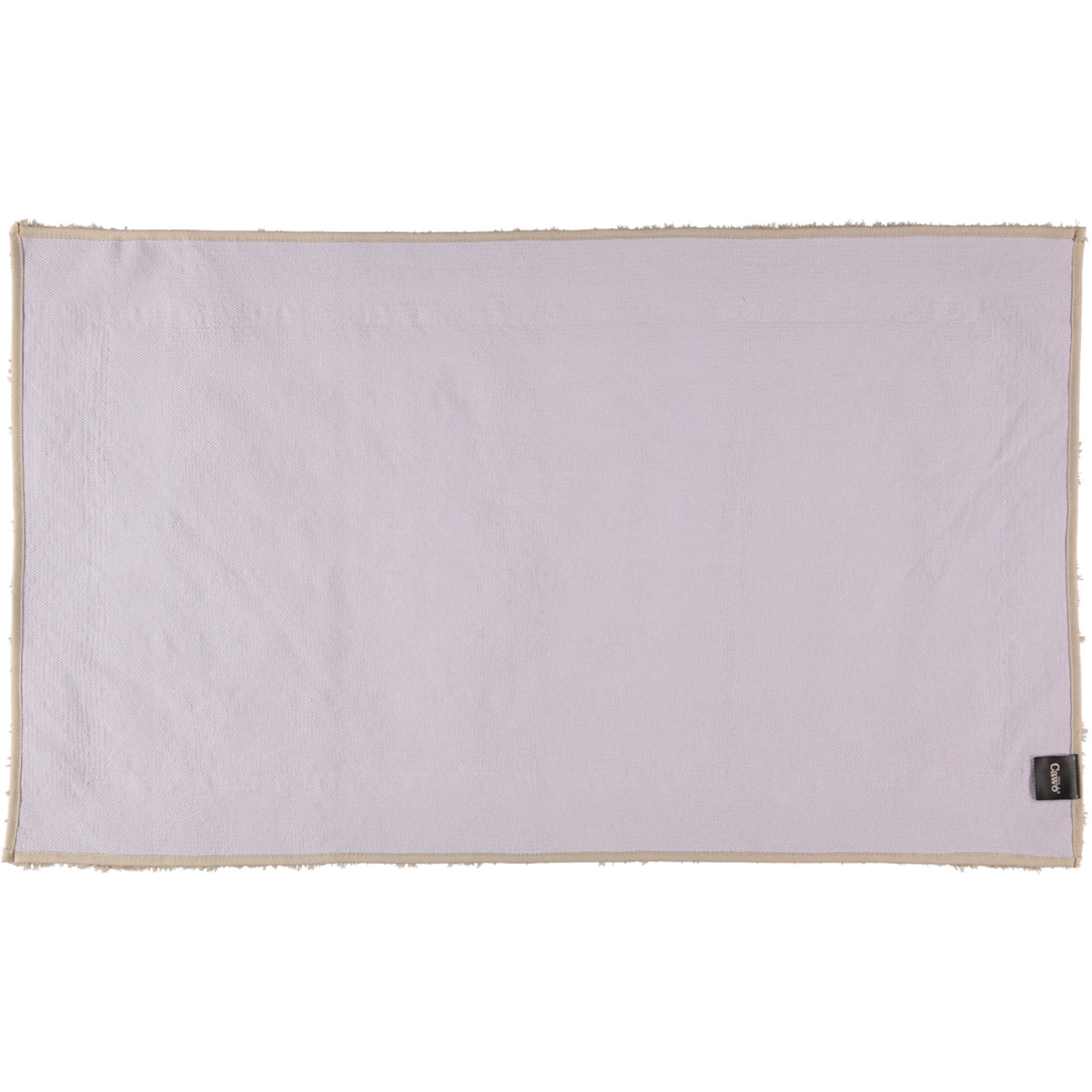CAWÖ Badematte Two-Tone Sand Bild 2