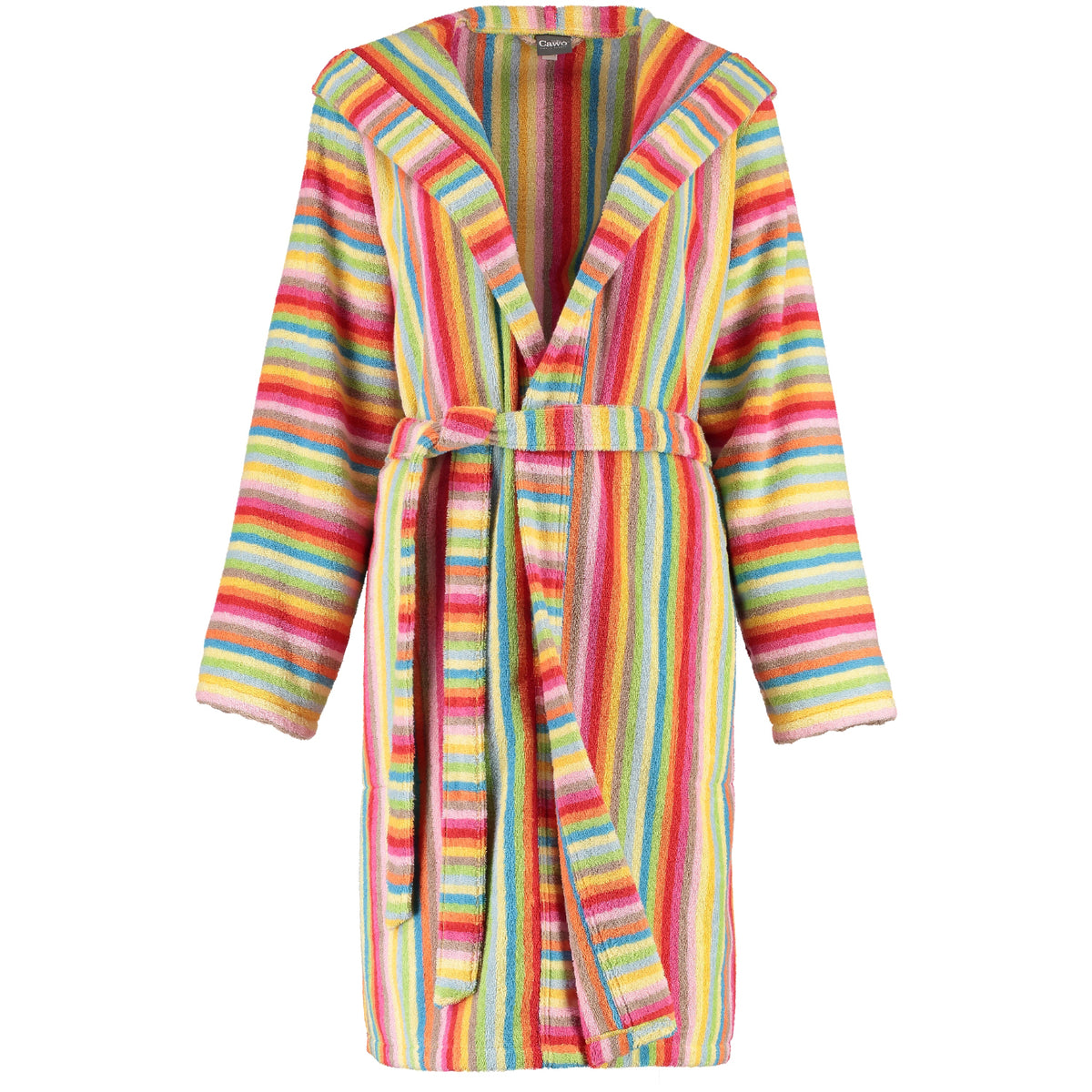 CAWÖ Damen Kurzbademantel Lifestyle Multicolor Bild 2