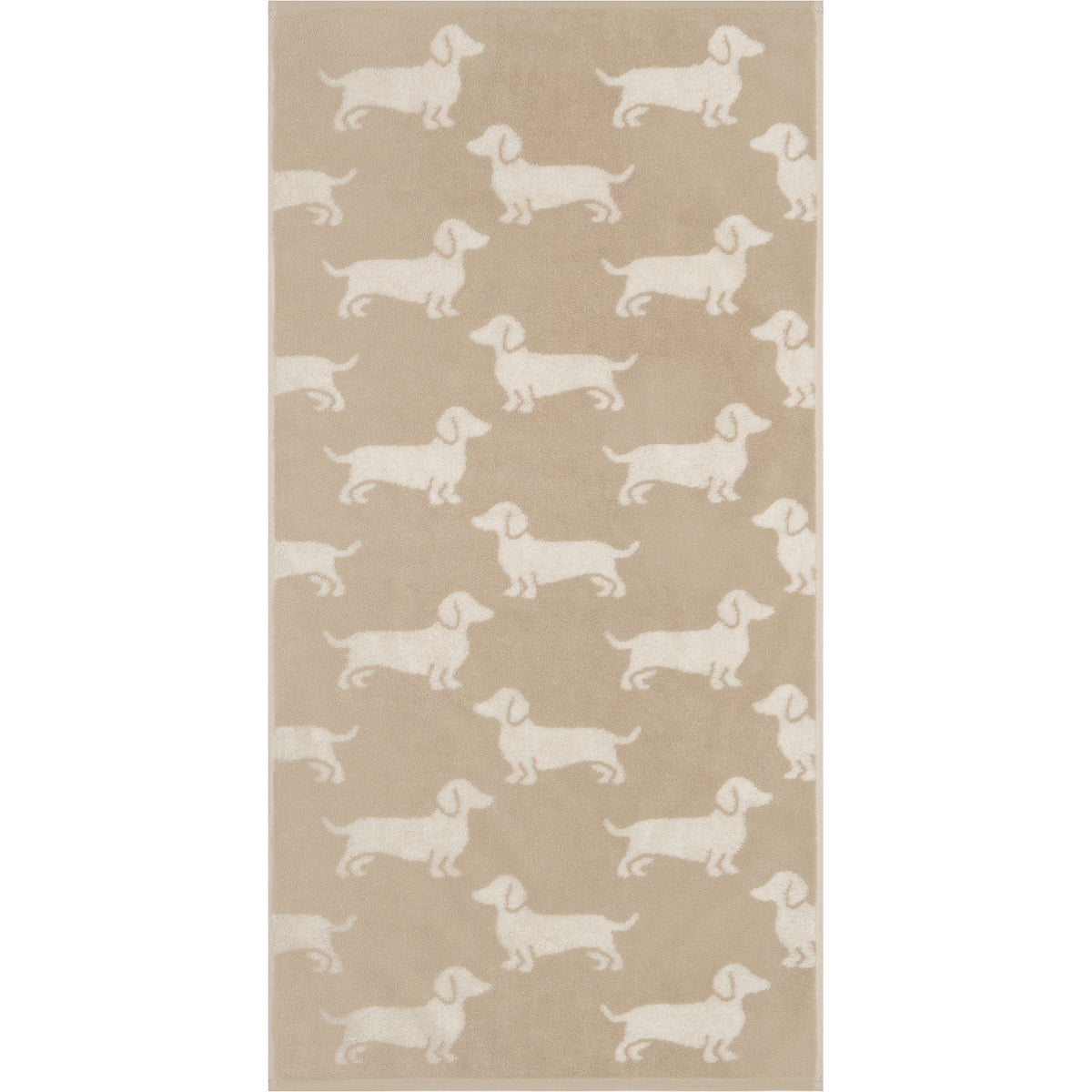 CAWÖ Handtuch WE LOVE DOGS Schwarz - Beige Bild 7