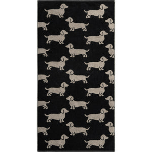 Duschtuch WE LOVE DOGS Natur - Beige Bild 4