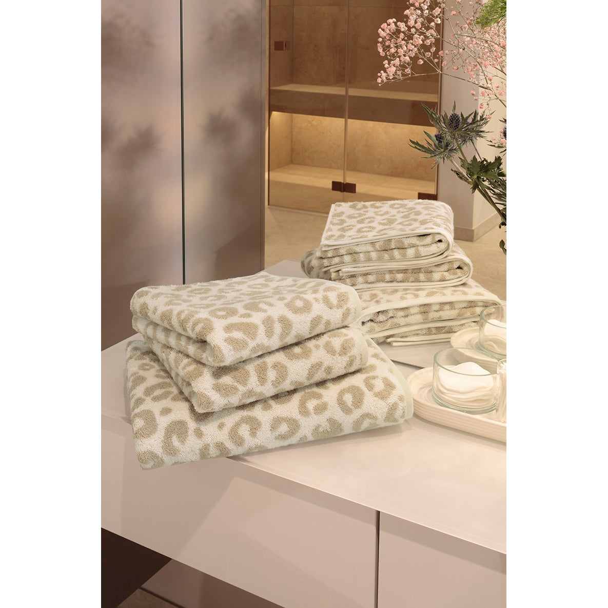 Gästetuch Two-Tone Leo Platin Bild 12