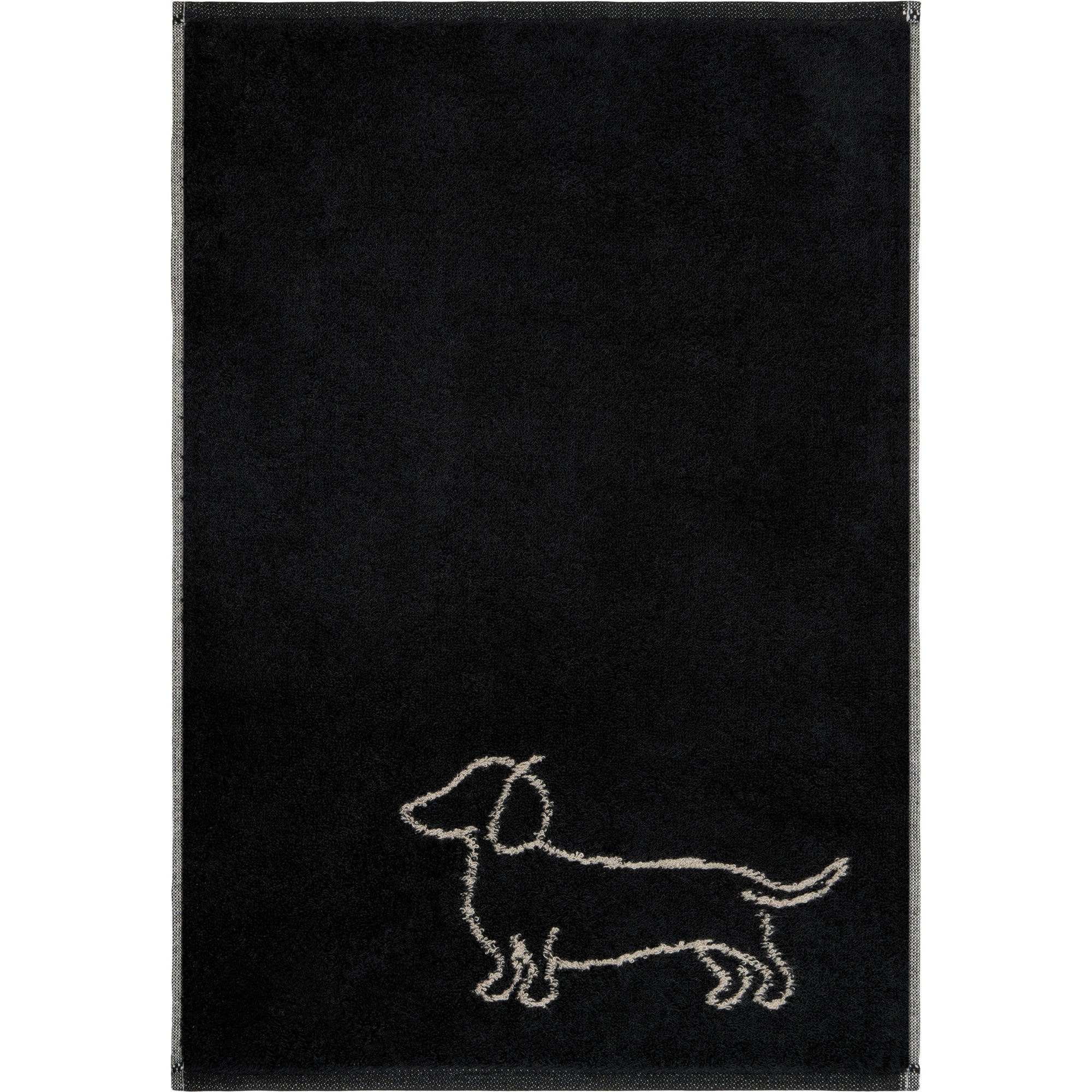 Gästetuch WE LOVE DOGS Natur - Beige Bild 5