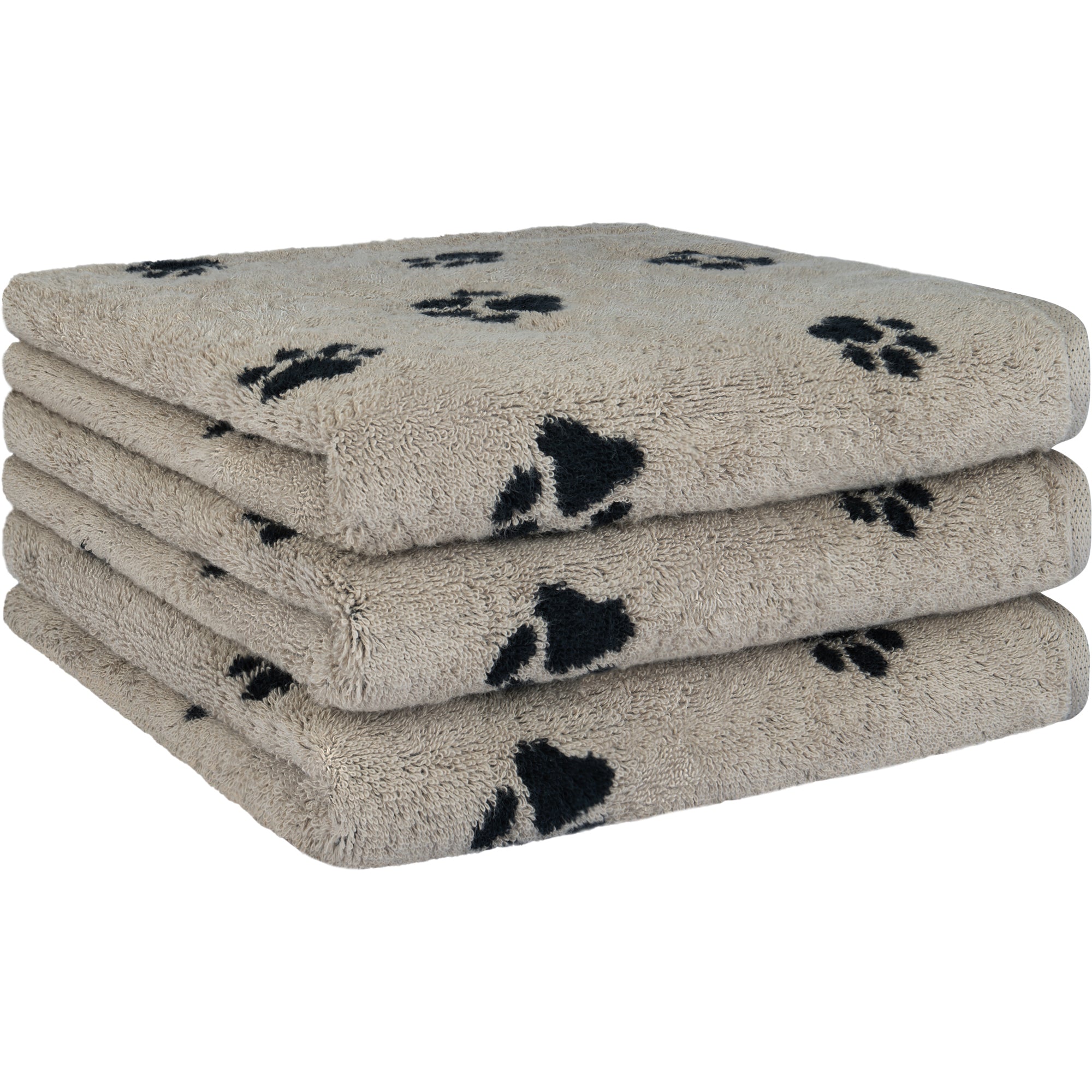Handtuch WE LOVE DOGS Natur - Beige Bild 7