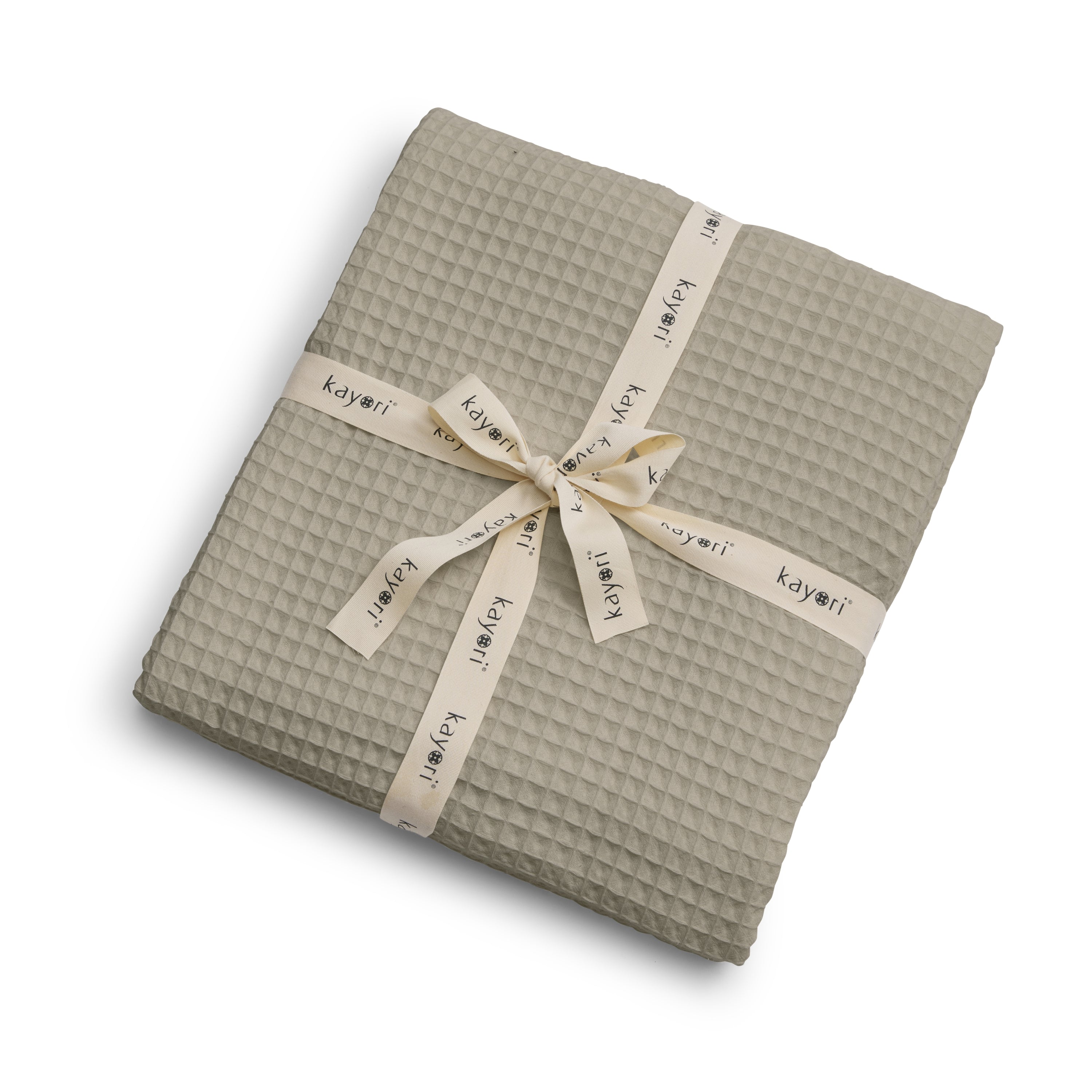 Kayori Goya Plaid Sommerdecke aus Baumwolle Sand Bild 7