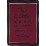 Baumwoll Geschirrtuch Vino Bild 1