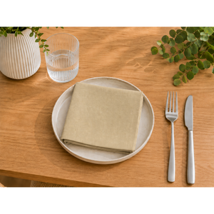 Loft 40 x 40 - 89 chestnut Serviett creme Bild 1