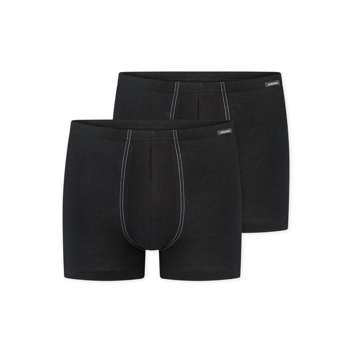 SCHIESSER 2er Pack Shorts schwarz Bild 1