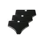 3er Pack Cheeky String schwarz Bild 1