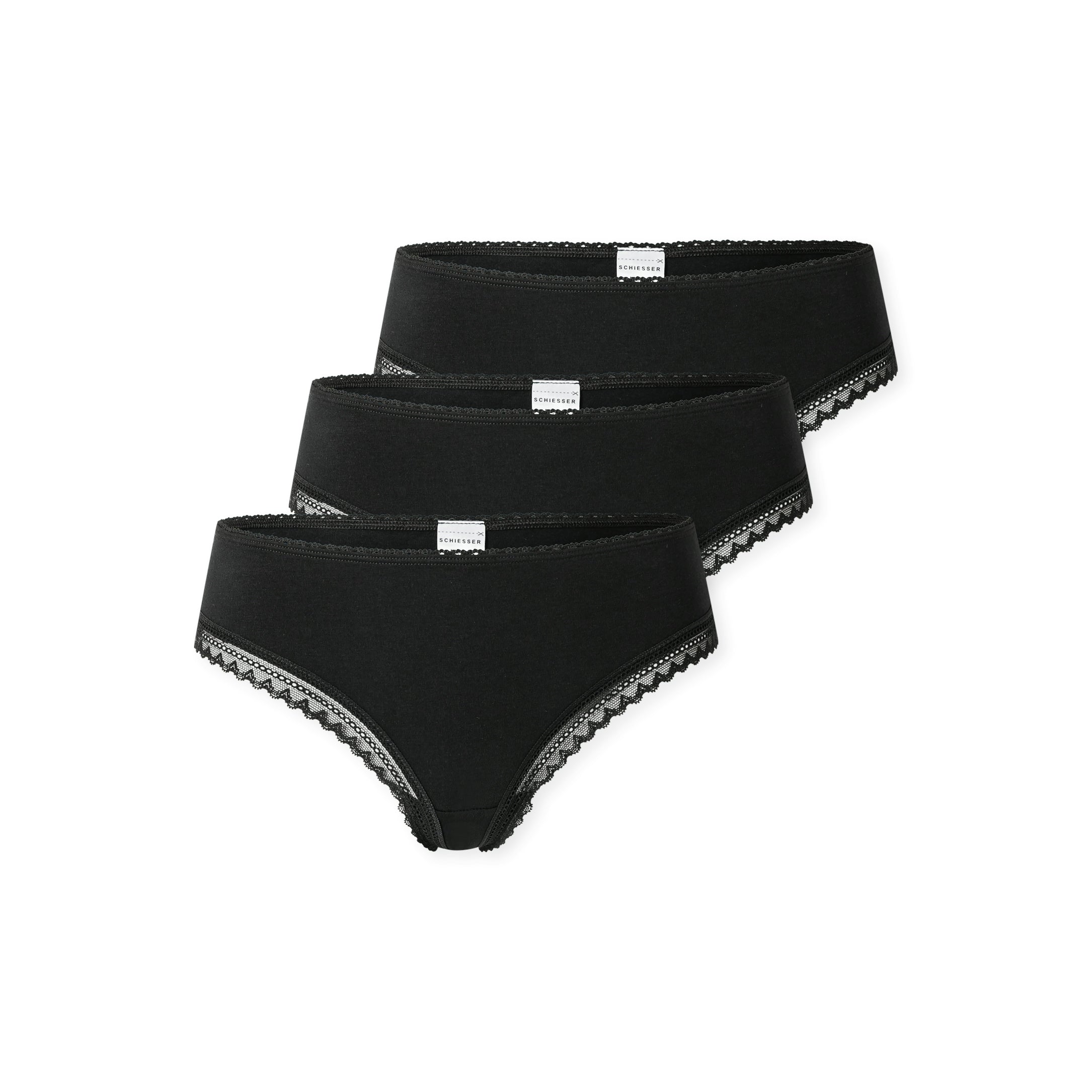 3er Pack Cheeky String schwarz Bild 1