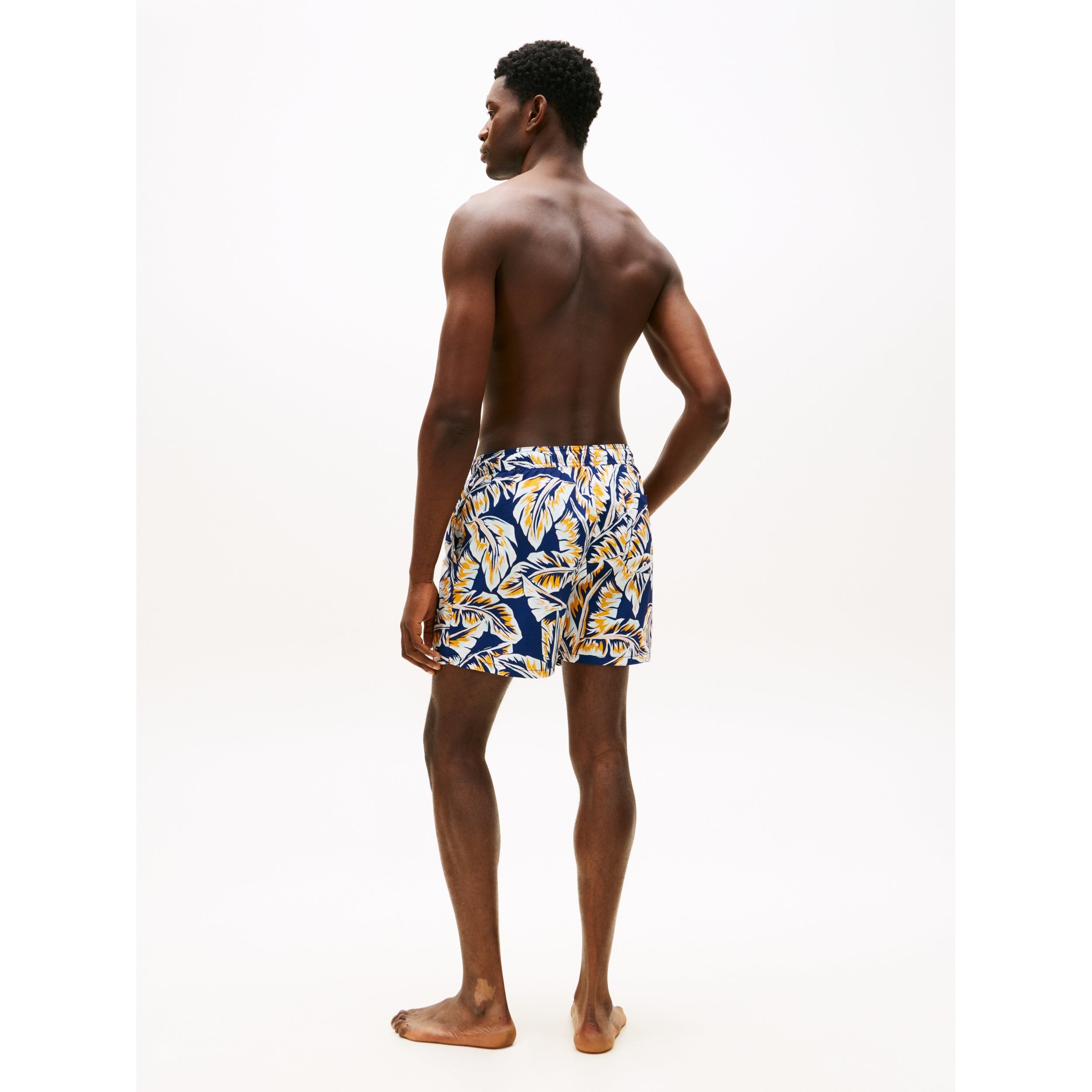 Mittellange Badeshorts BLUE Bild 4