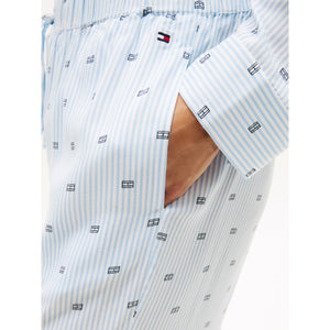 Viskose Pyjama Hose BLUE Bild 5