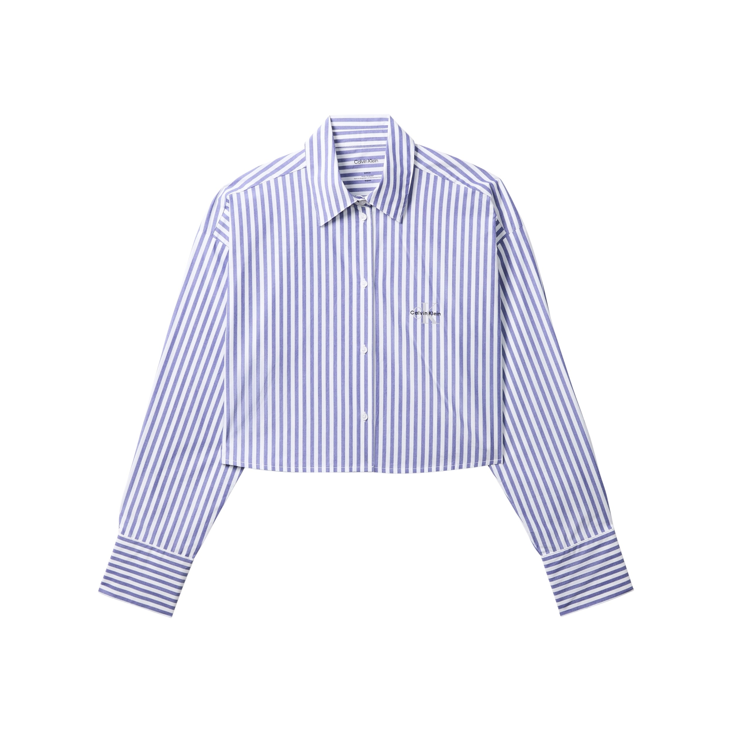 Popeline Pyjama Shirt PURPLE Bild 1