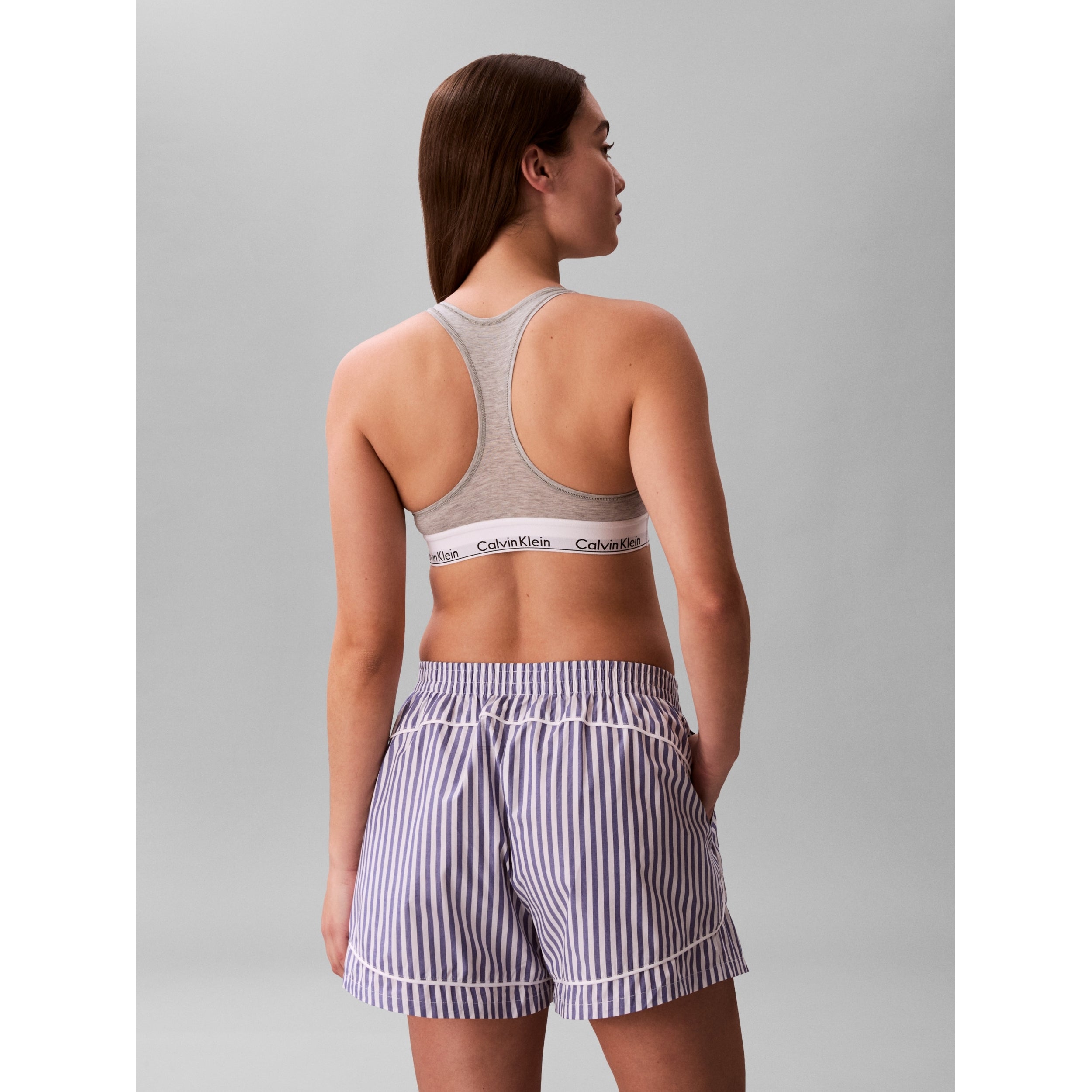 Popeline Pyjama Short PURPLE Bild 4