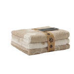 3er Pack Seiftücher WE LOVE DOGS Mix Natur - Beige Bild 1