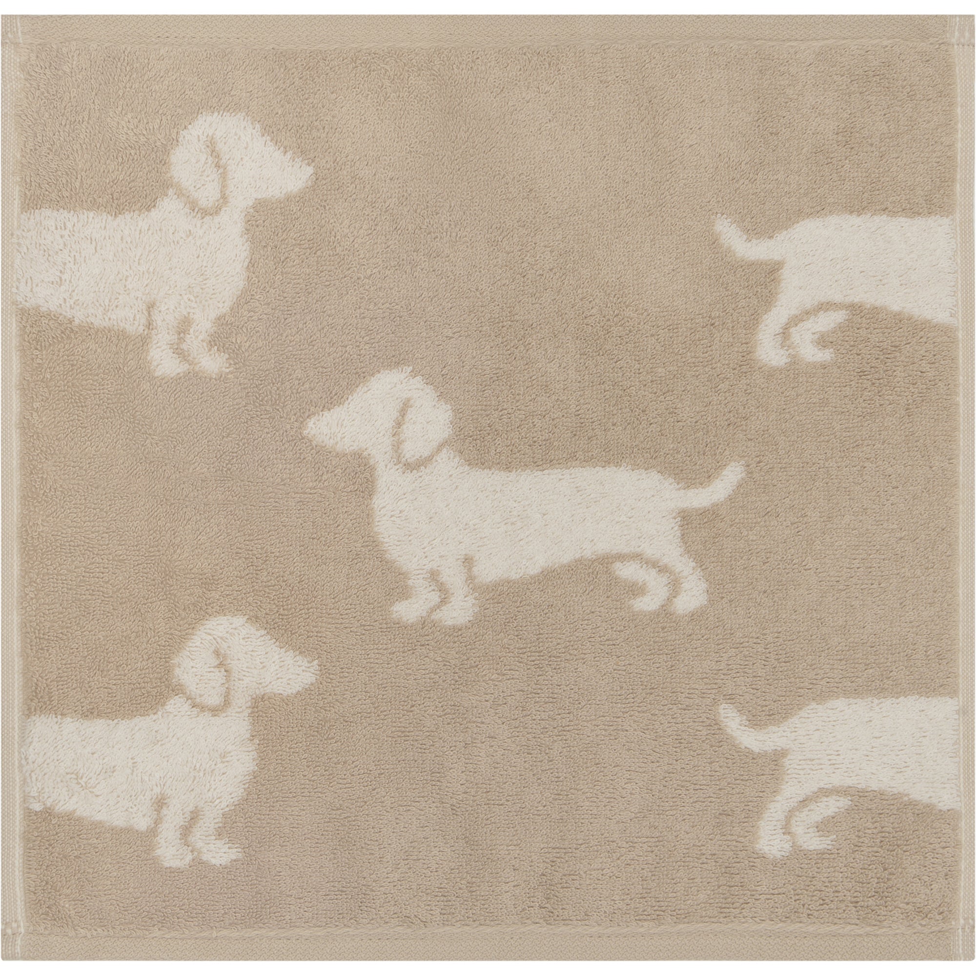 3er Pack Seiftücher WE LOVE DOGS Mix Natur - Beige Bild 3