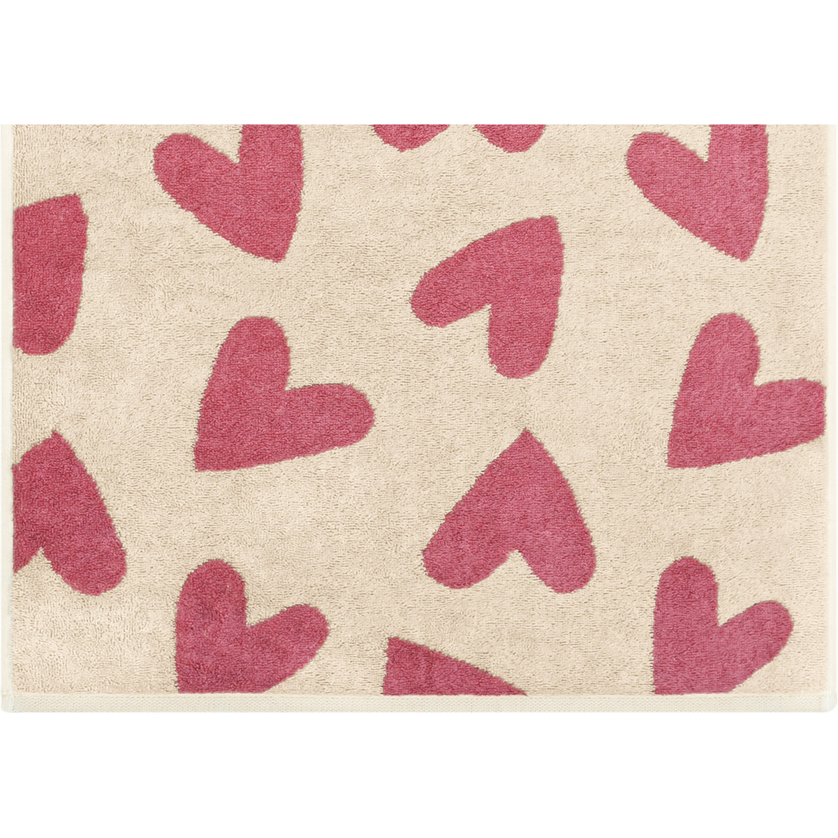 CAWÖ Duschtuch Heart Beats Hearts Capri Bild 6