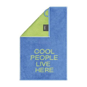 CAWÖ Gästetuch Postcard Towels Cool People Live Here Bild 1