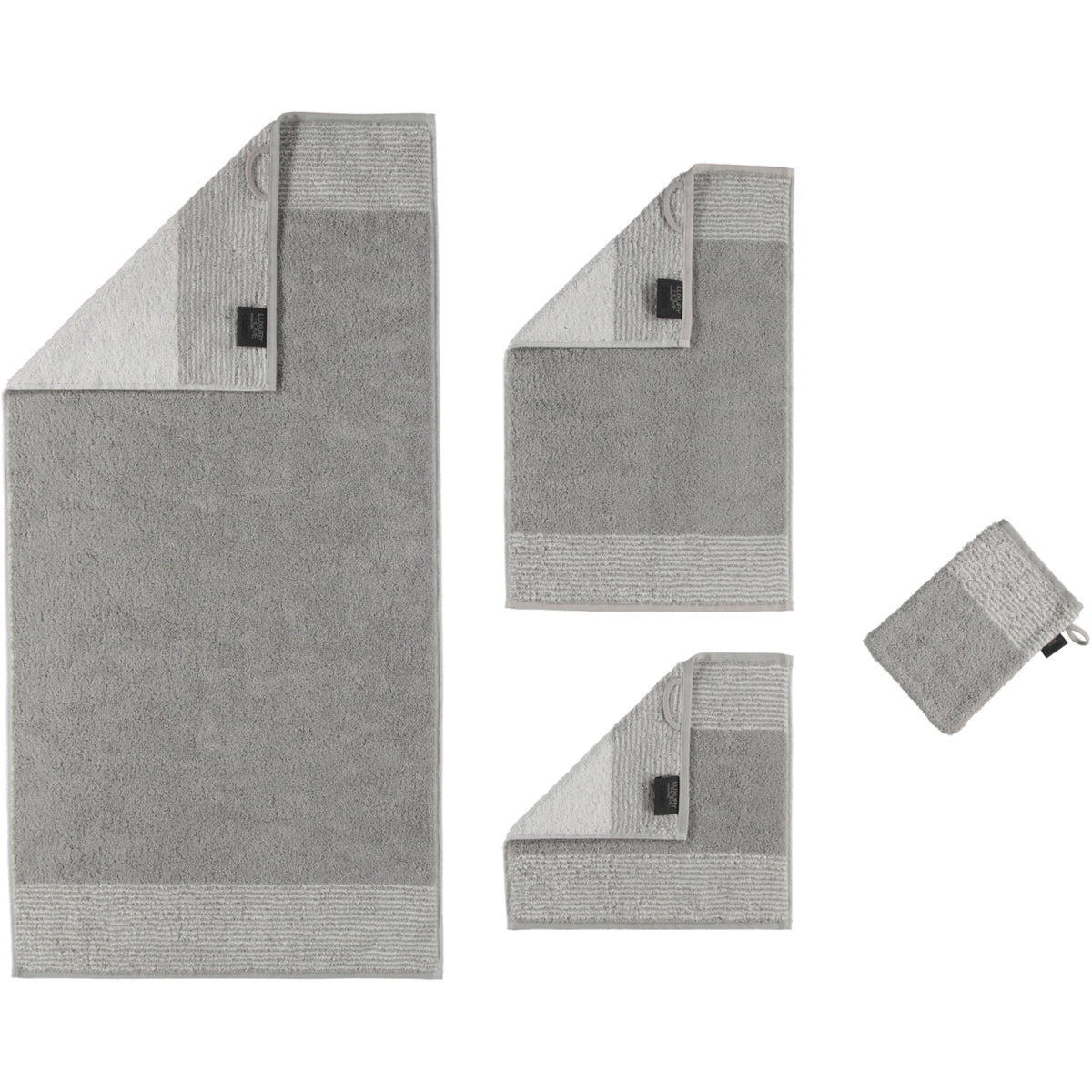 CAWÖ Handtuch Luxury Home Two-Tone Natur Bild 16