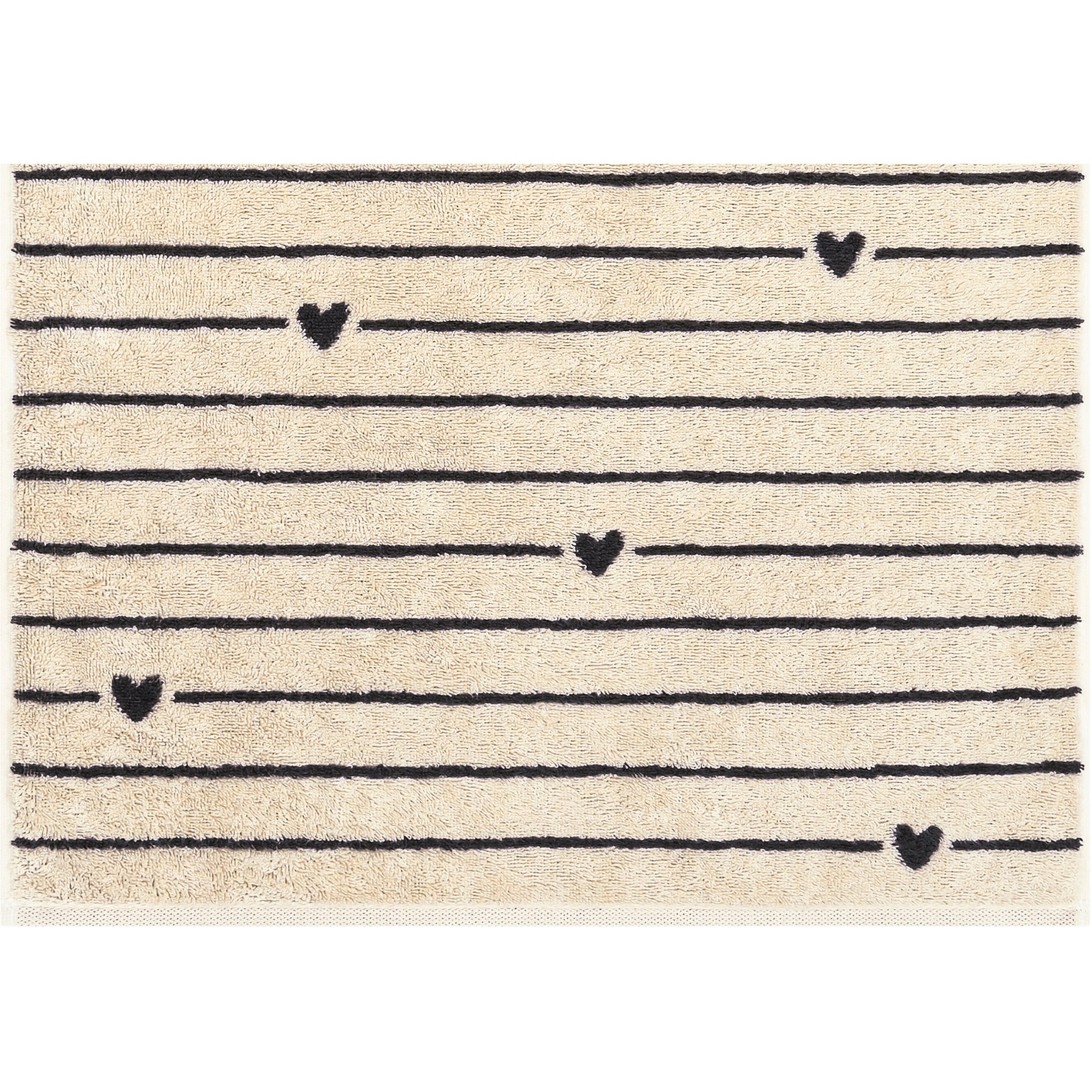 Duschtuch Heart Beats Lines & Hearts Beere Bild 10