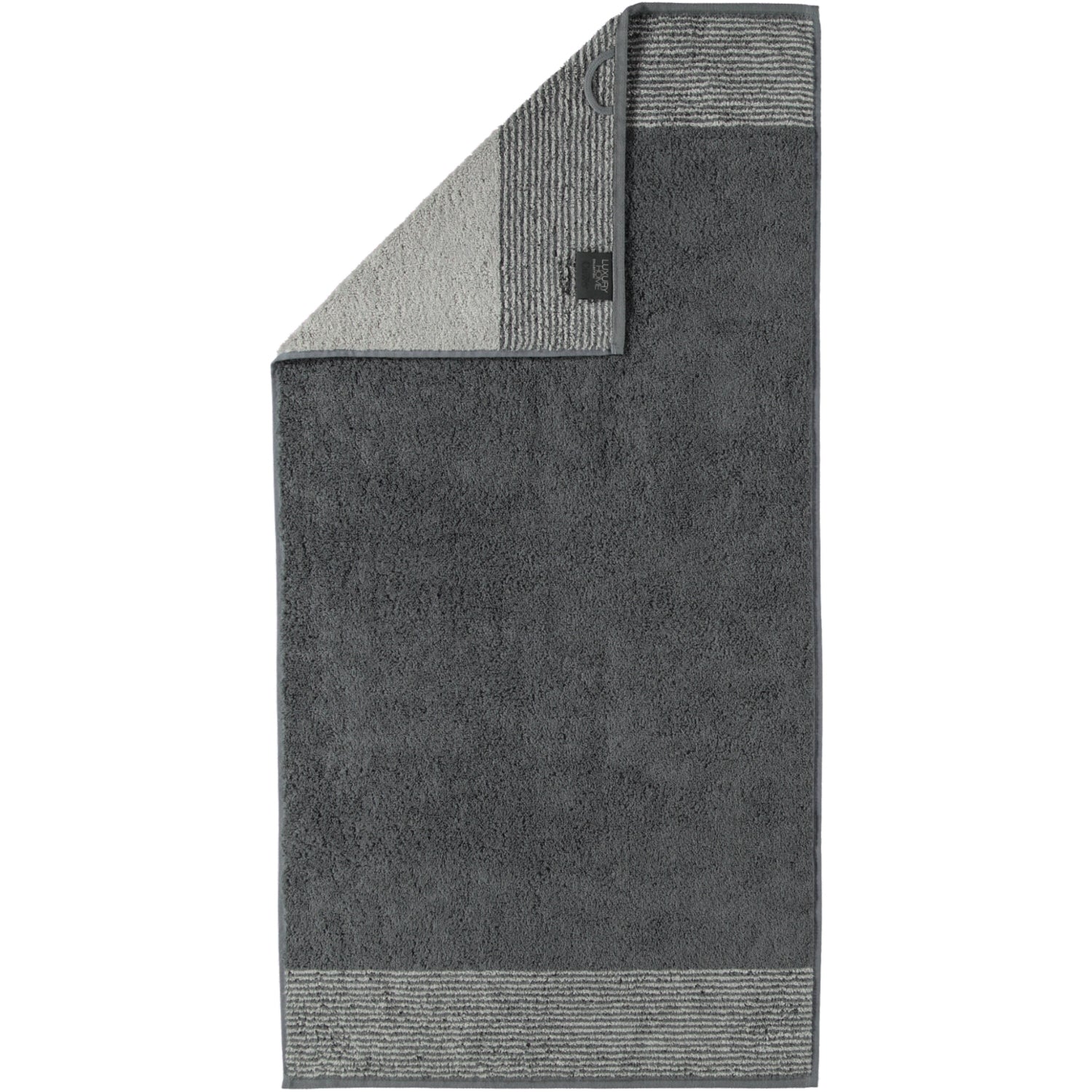 Duschtuch Luxury Home Two-Tone Schiefer Bild 1