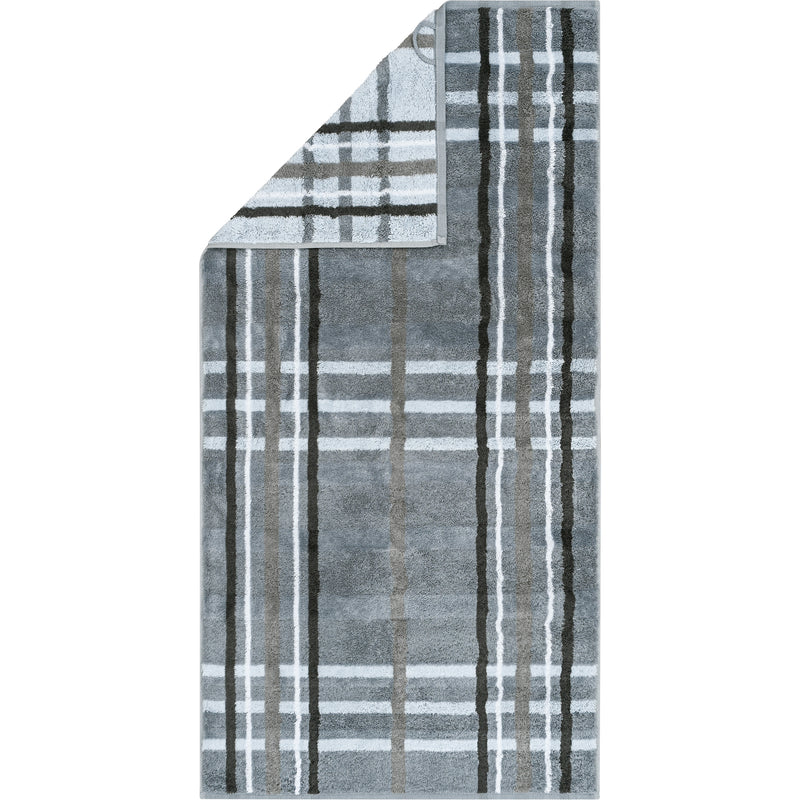 Duschtuch Noblesse Check Nordic Blue Bild 1