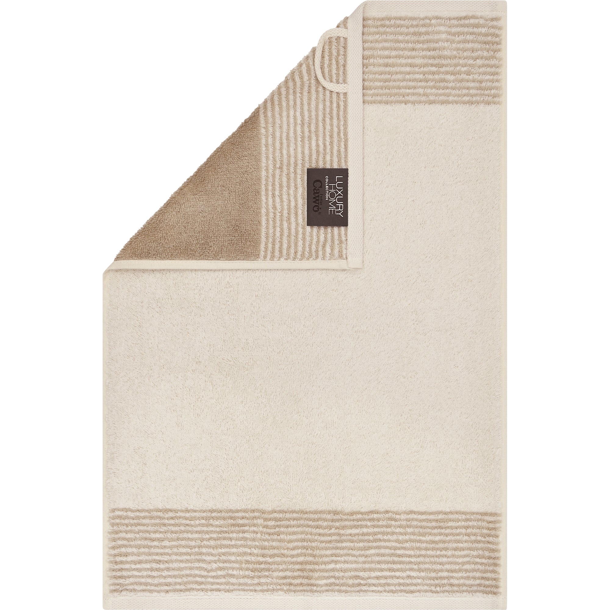 Gästetuch Luxury Home Two-Tone Platin Bild 7
