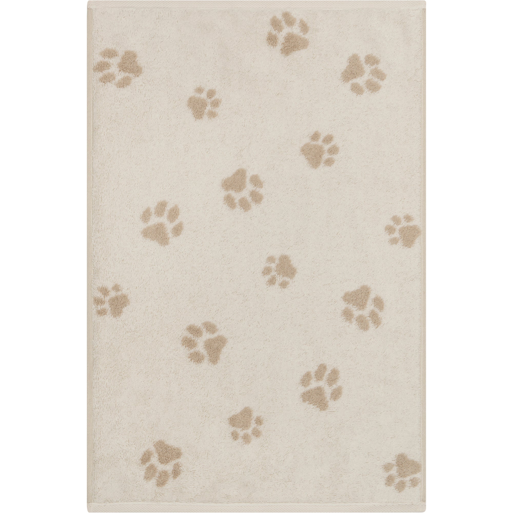 Gästetuch WE LOVE DOGS Natur - Beige Bild 1