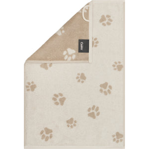 Gästetuch WE LOVE DOGS Natur - Beige Bild 2