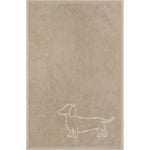 Gästetuch WE LOVE DOGS Natur - Beige Bild 1