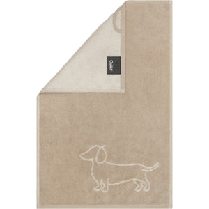 Gästetuch WE LOVE DOGS Natur - Beige Bild 2
