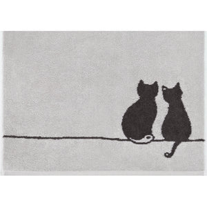 Handtuch CUTE CATS EDITION You&Me Platin/Basalt Bild 5