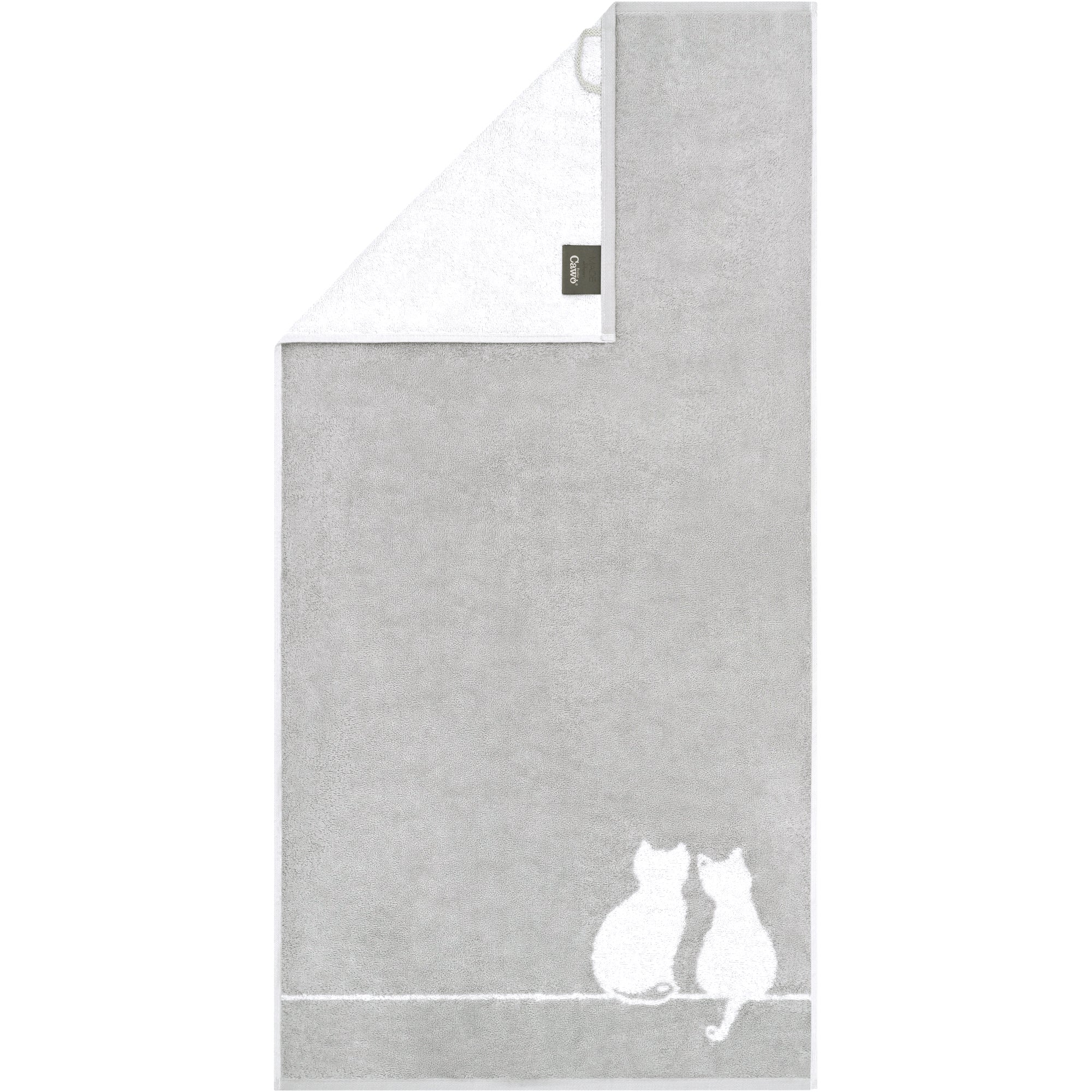 Handtuch CUTE CATS EDITION You&Me Platin/Basalt Bild 8