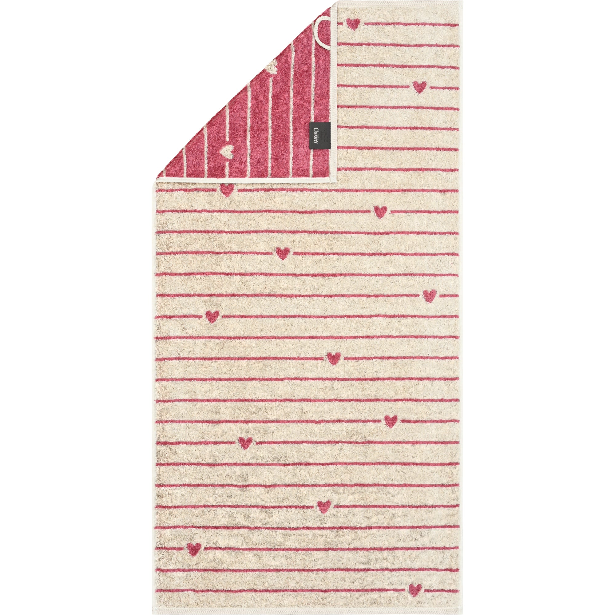 Handtuch Heart Beats Lines & Hearts Capri Bild 11