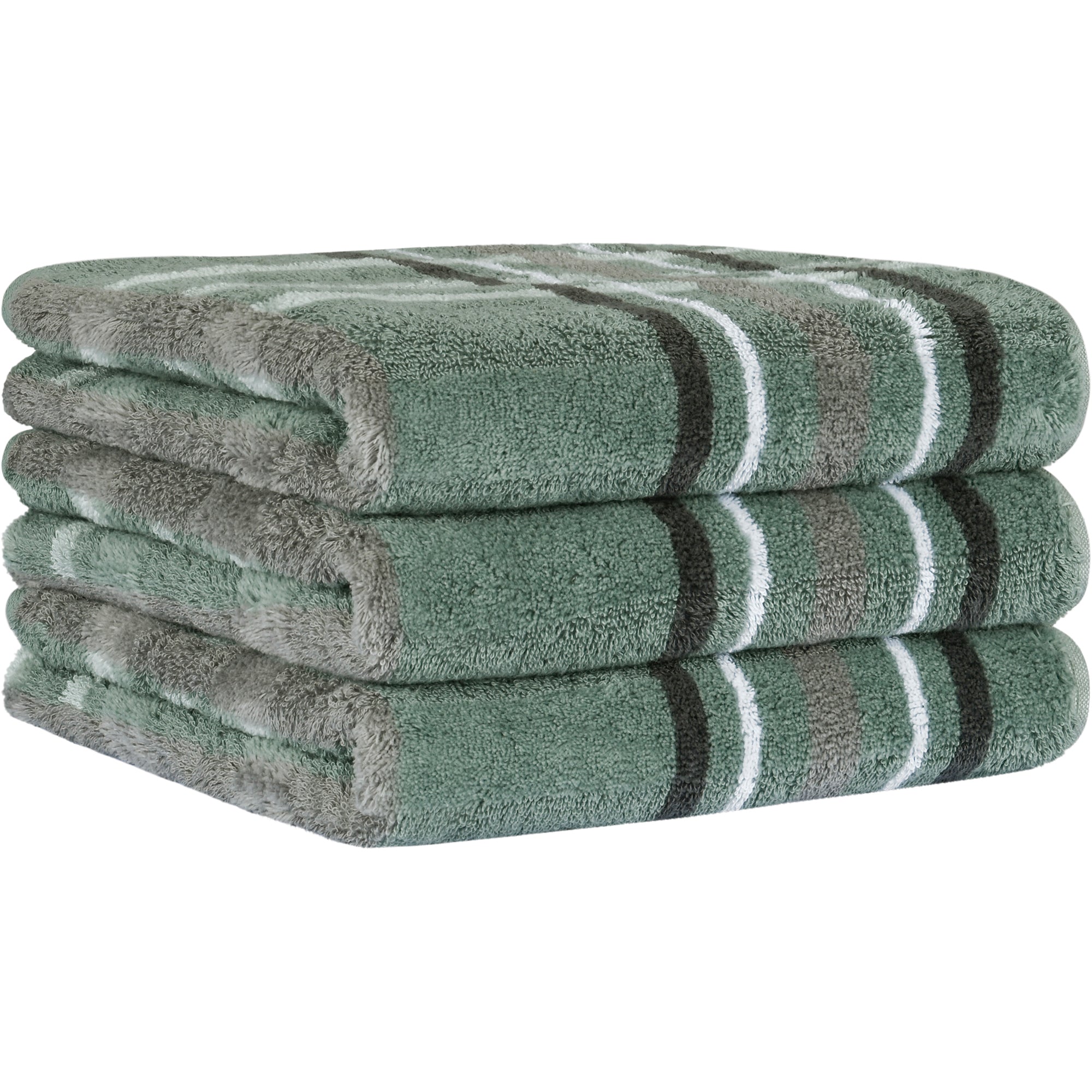 Handtuch Noblesse Check Nordic Green Bild 2