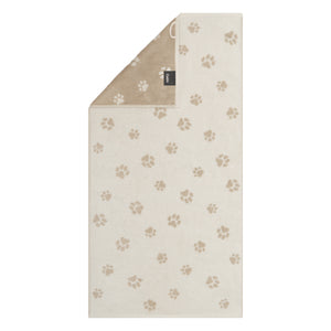 Handtuch WE LOVE DOGS Natur - Beige Bild 1