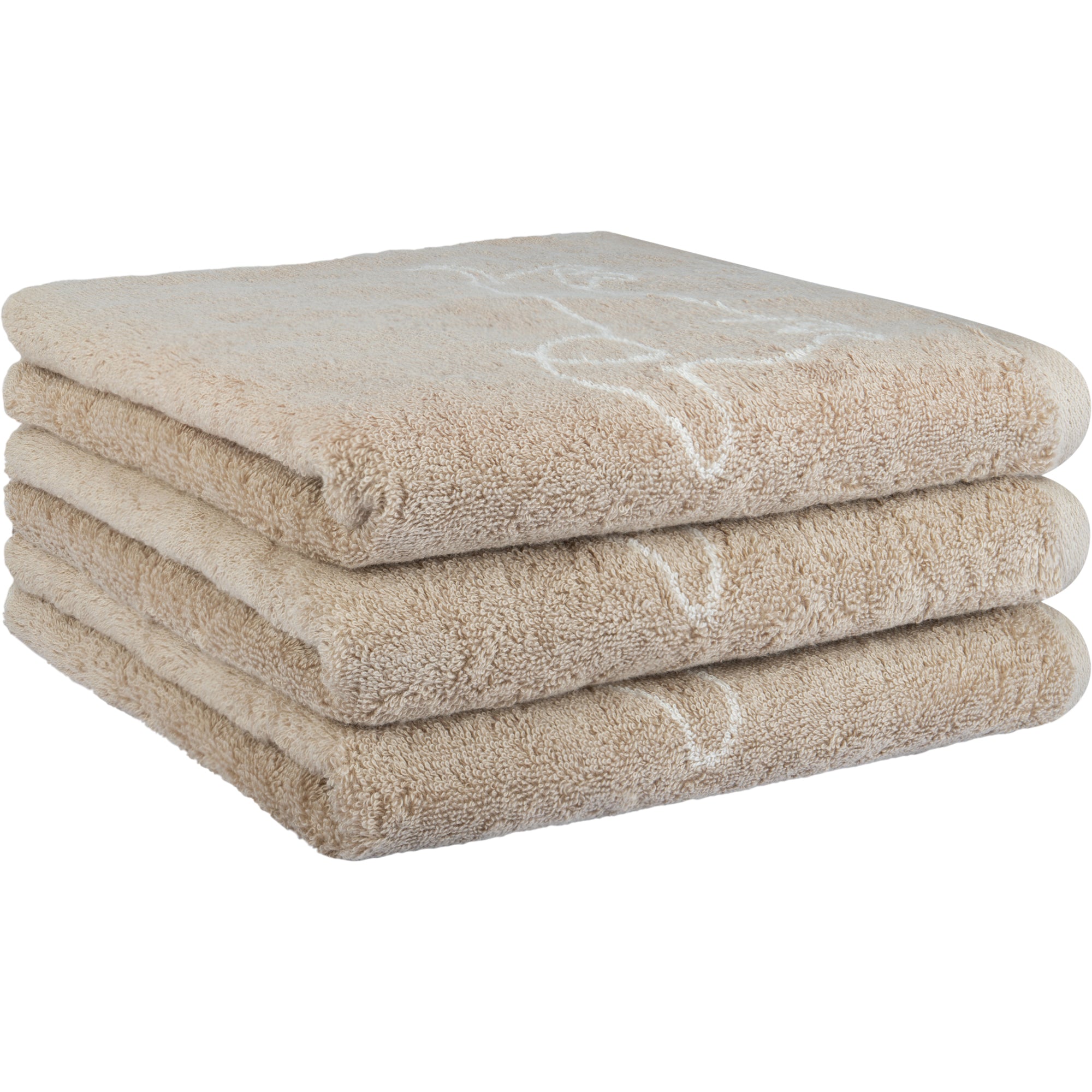 Handtuch WE LOVE DOGS Natur - Beige Bild 3