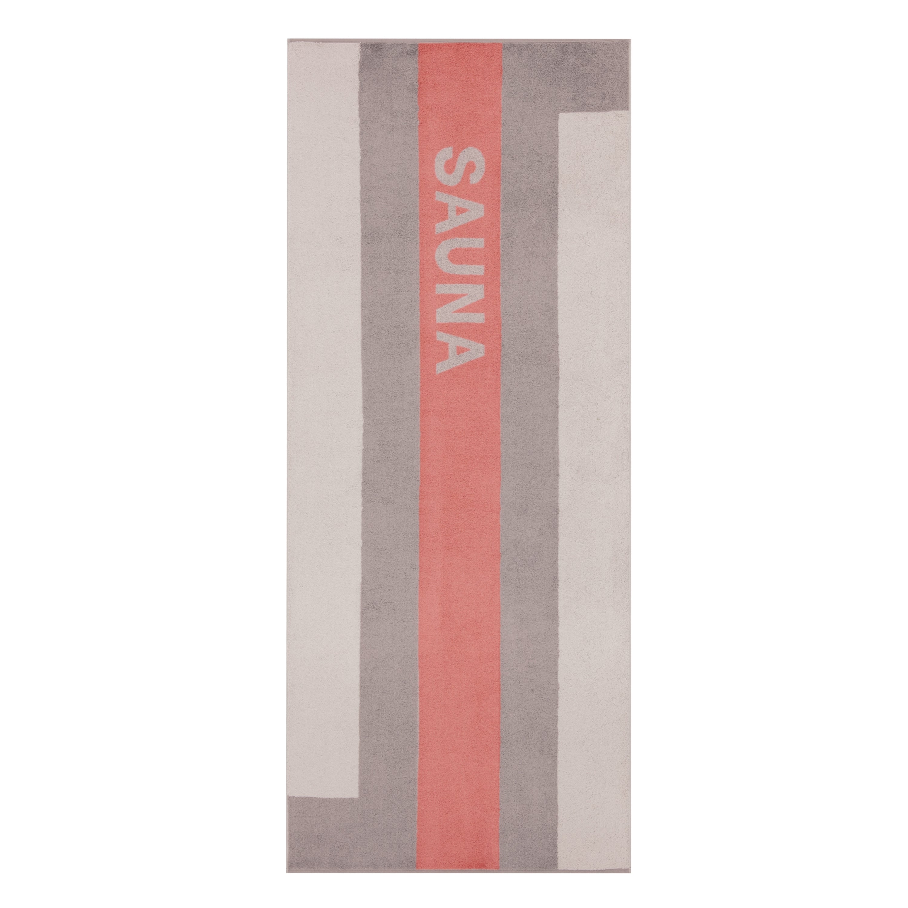 Saunatuch SAUNA Sand Bild 1