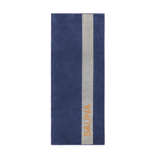 Saunatuch SAUNA Navy Bild 1