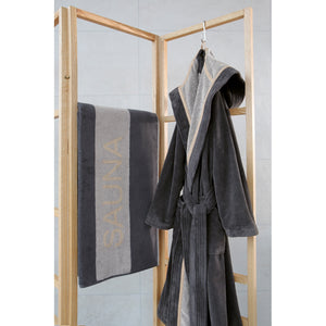 Saunatuch SAUNA Navy Bild 4