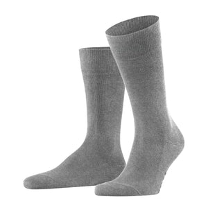 Socke Family Light Grey light greymel. Bild 1