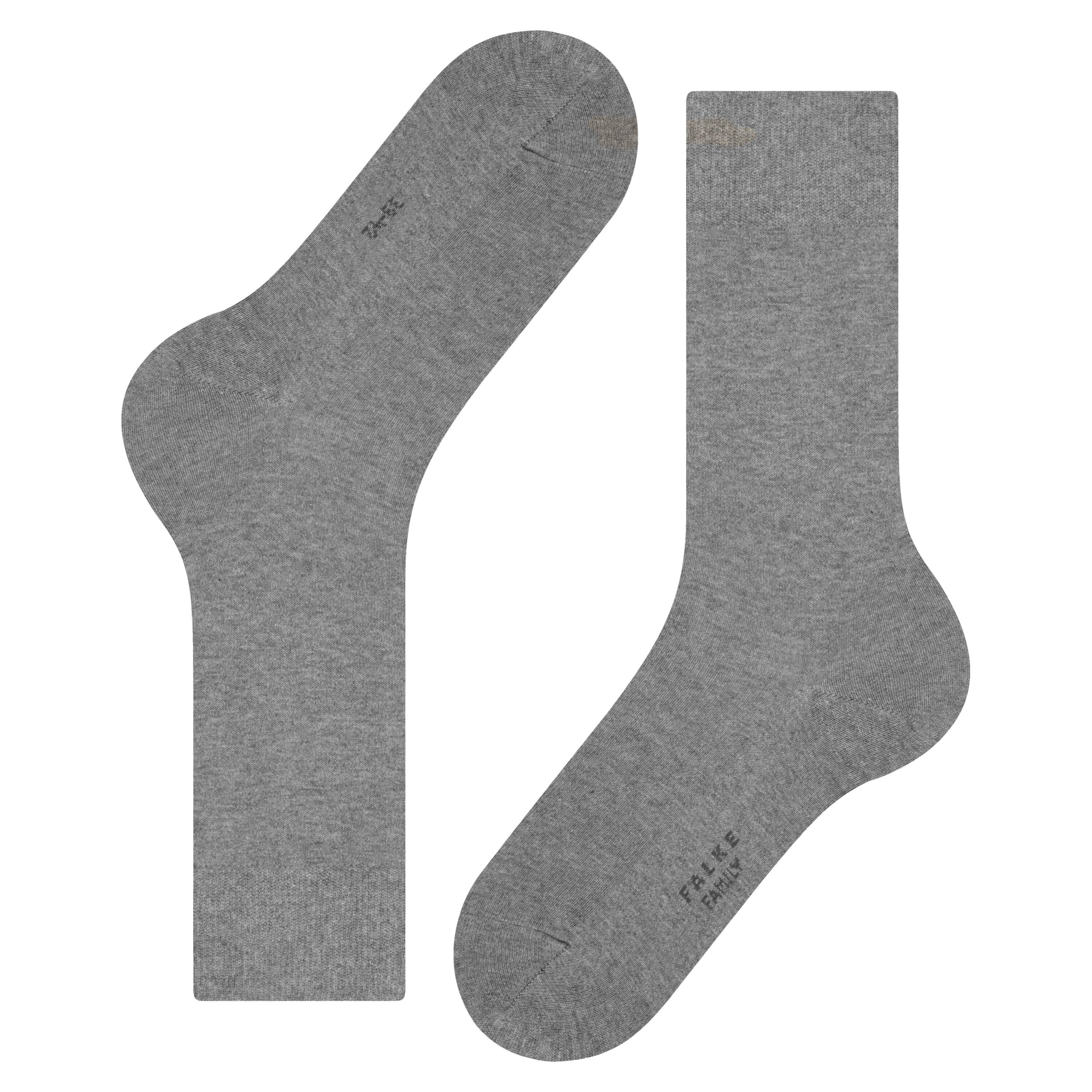 Socke Family Light Grey light greymel. Bild 5