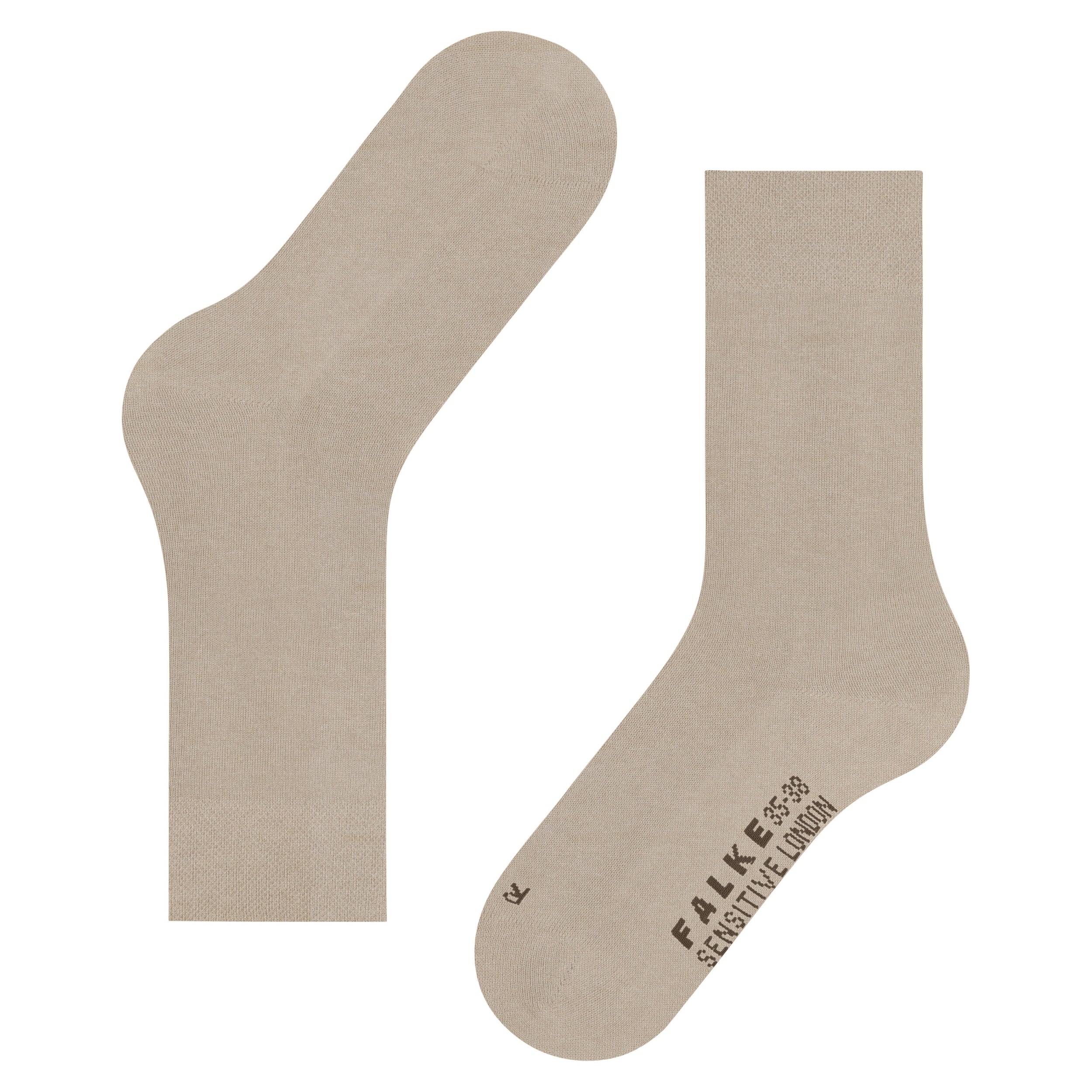 Strumpf Sensitive London linen mel. Bild 5