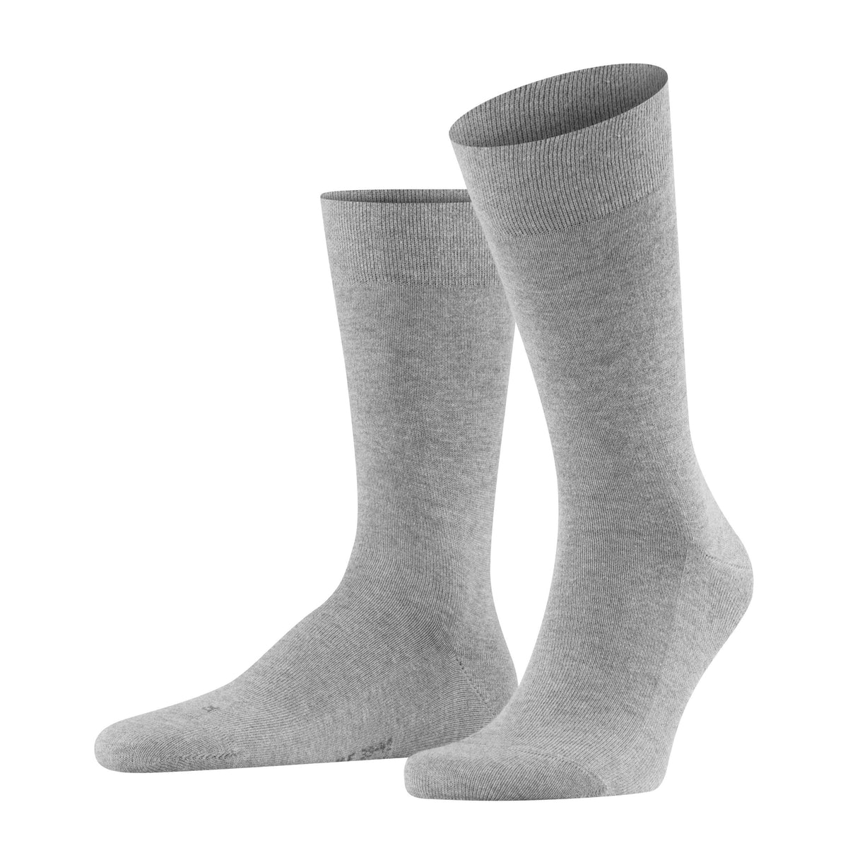 FALKE Strumpf Sensitive London Light Grey light greymel. Bild 1
