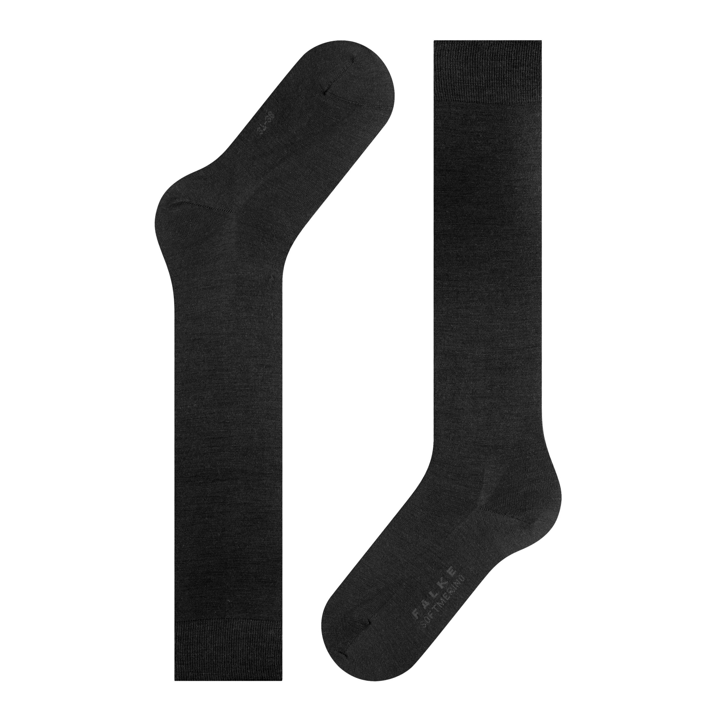 Strumpf Softmerino Black black Bild 5