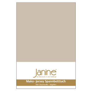 Bettlaken Mako-Feinjersey weiß Bild 11