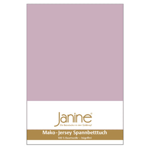 Bettlaken Mako-Feinjersey weiß Bild 7