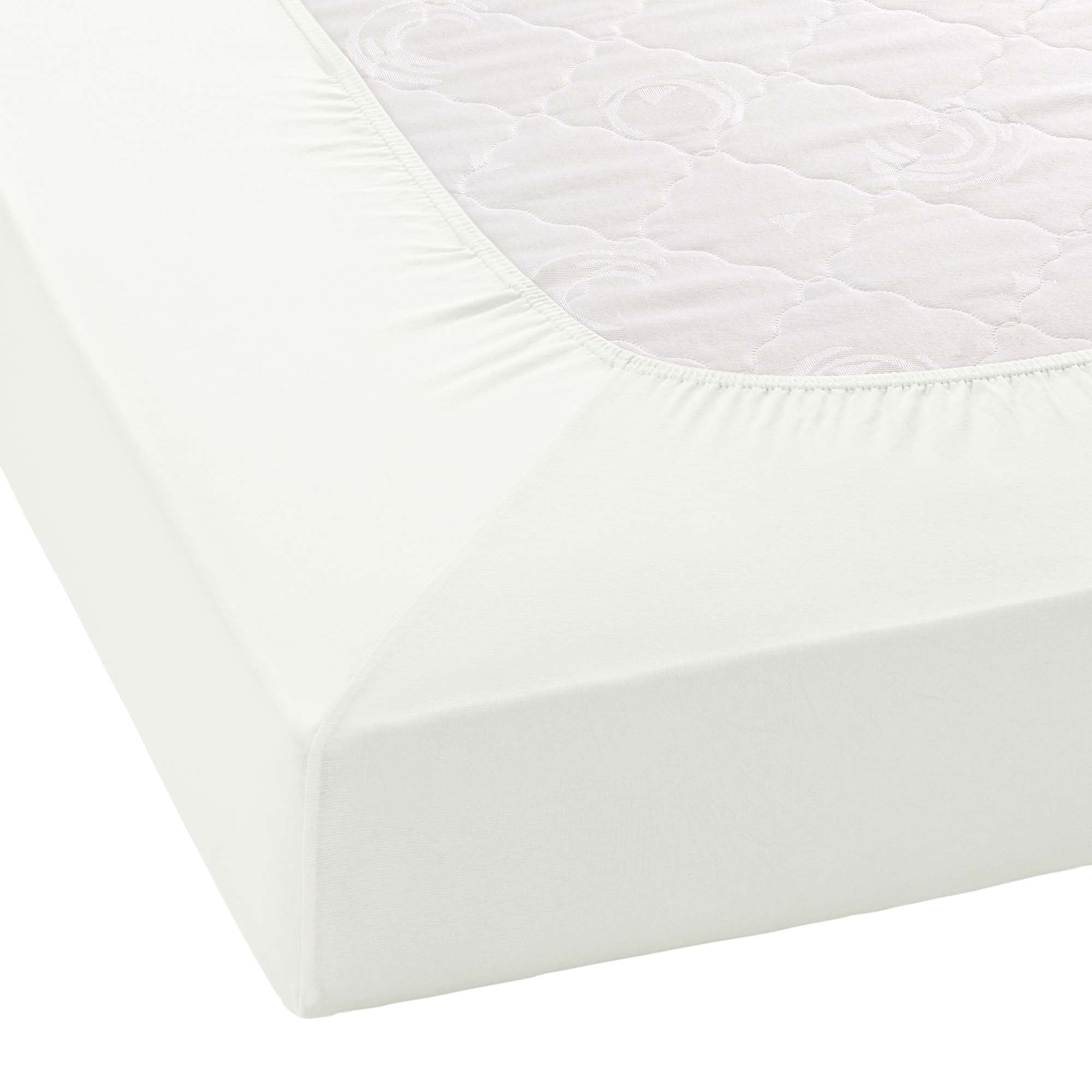 Bettlaken Mako-Feinjersey-Elastic ecru Bild 8