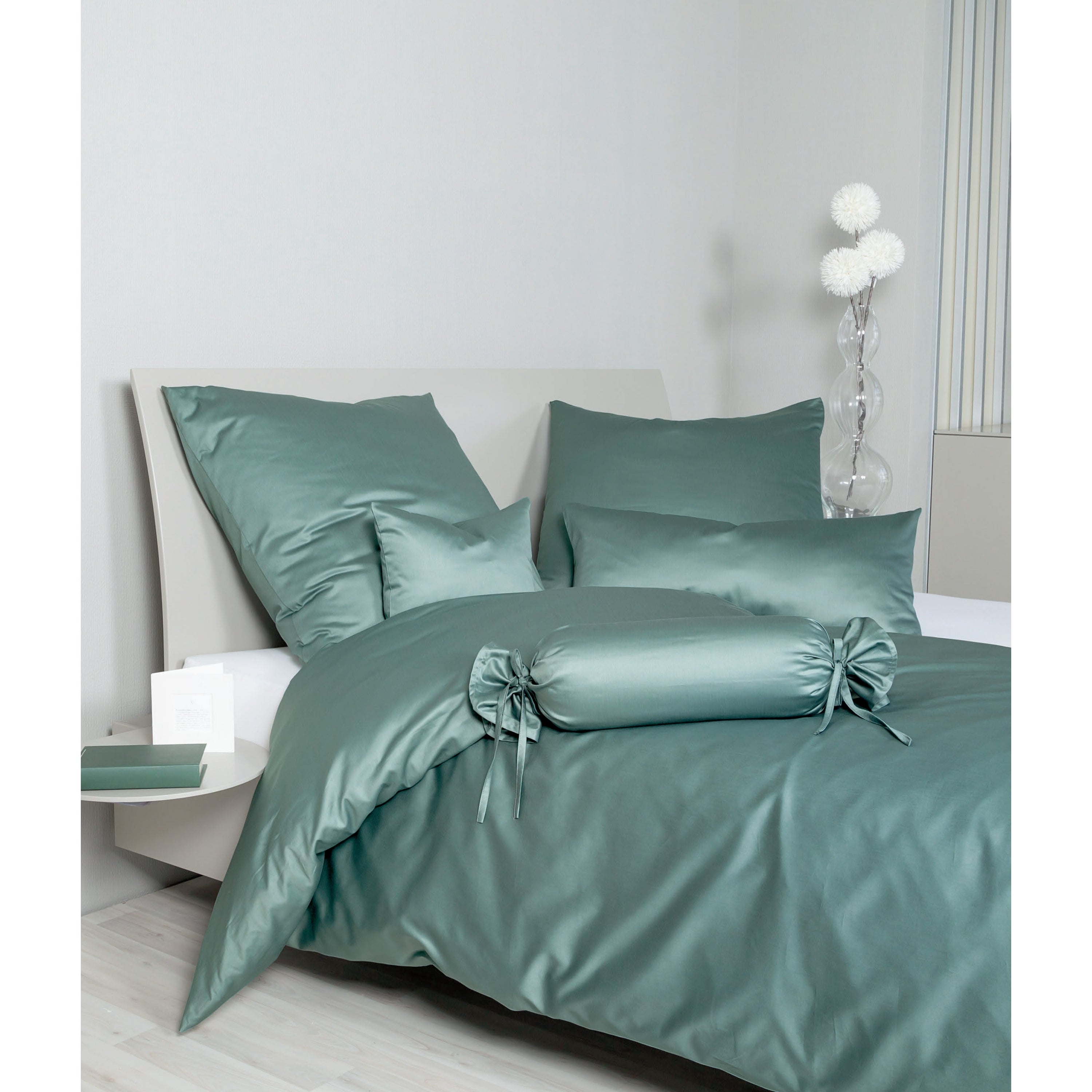 Bettwäsche Mako-Satin schwarz Bild 1