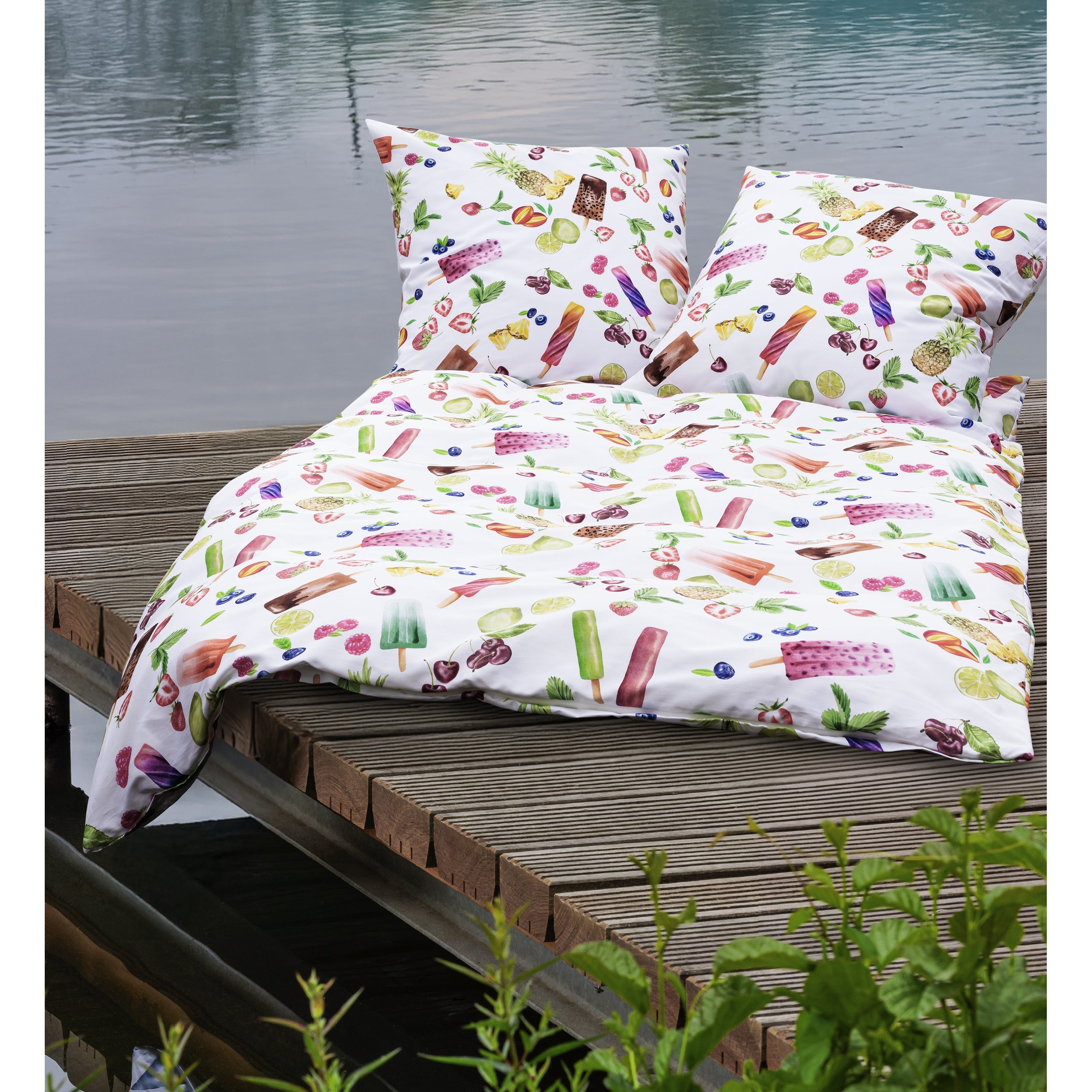 Bettwäsche Mako-Satin multicolor Bild 2