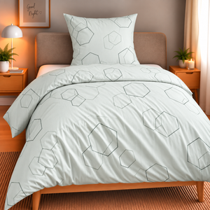 Bettwäsche Mako-Satin mint salbei Bild 1